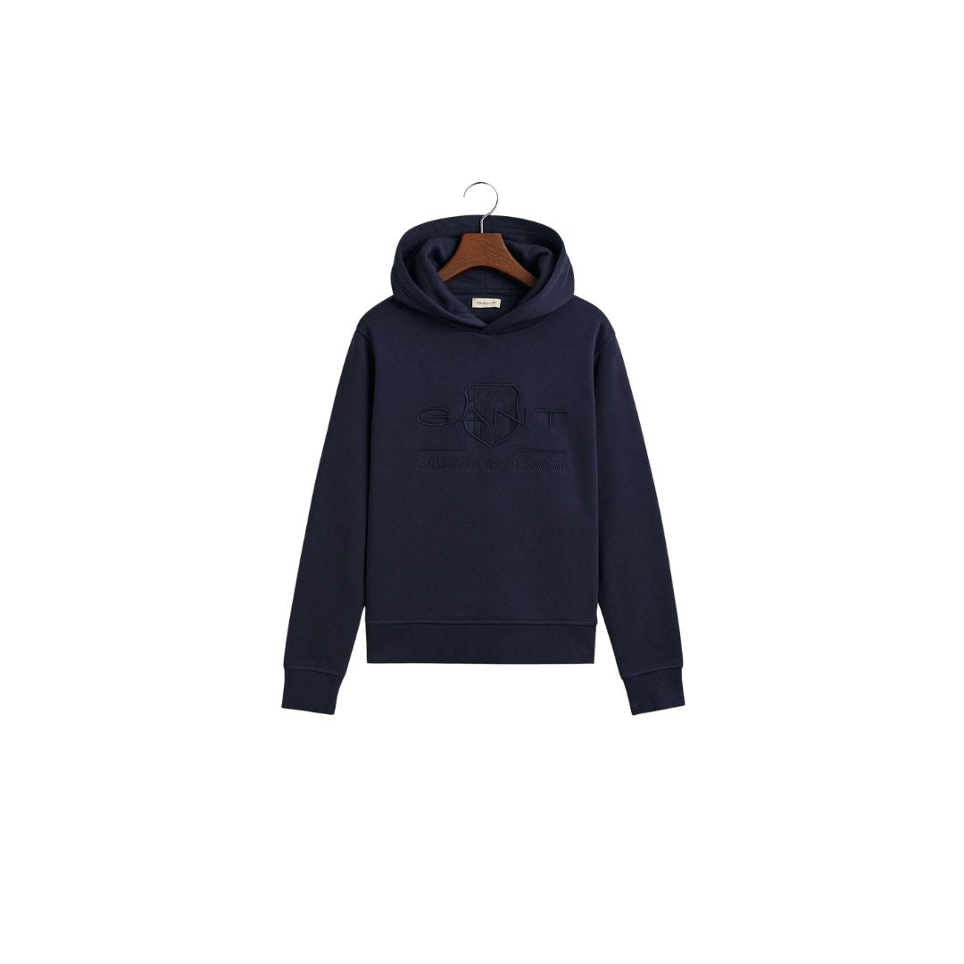 Sweatshirt com capuz Tonal Shield Teens