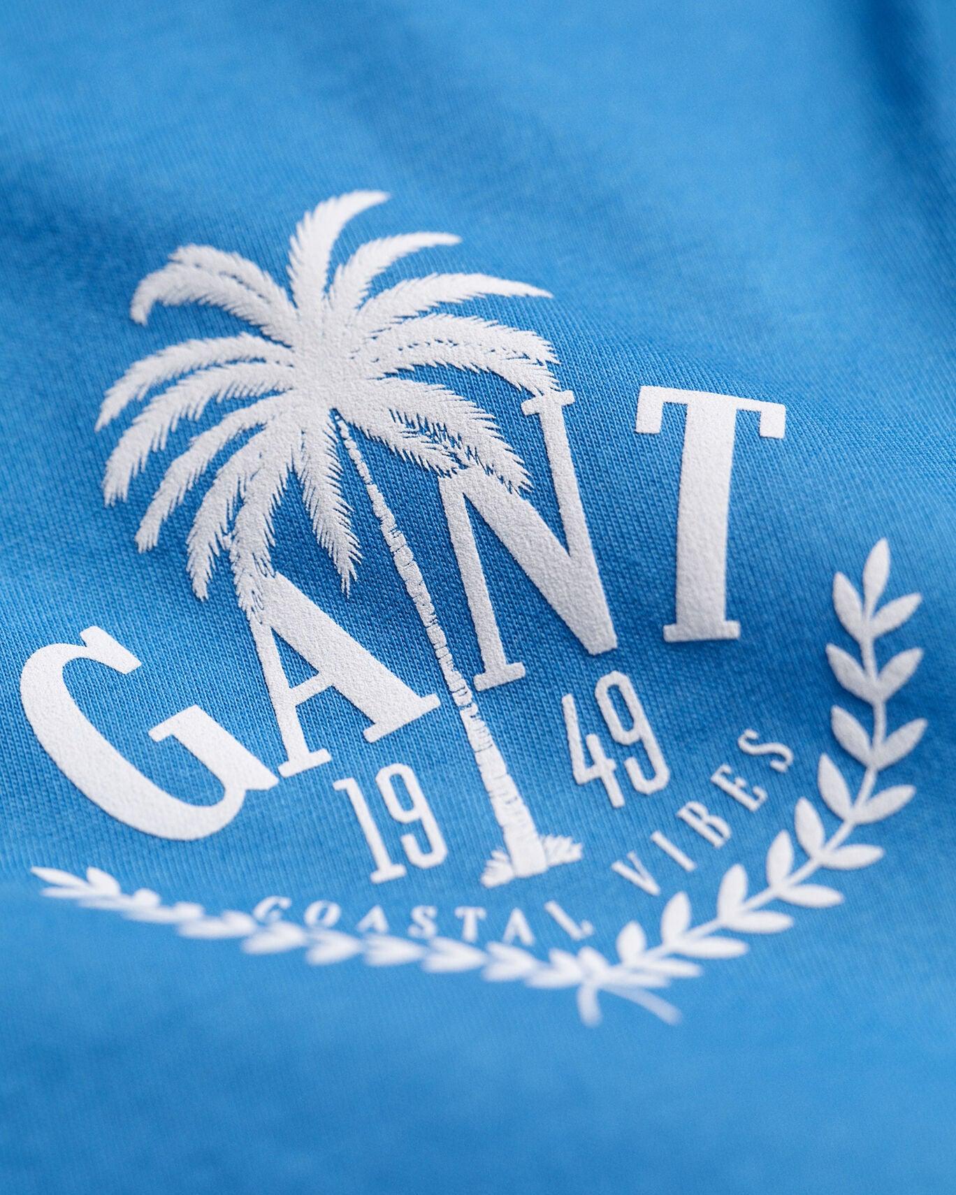 T-shirt Palm Print GANT